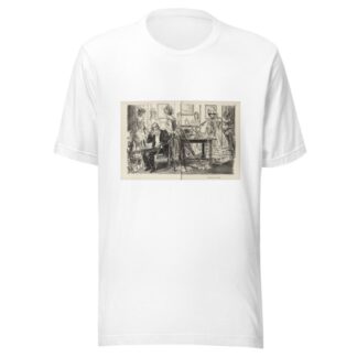 Christmas Eve Visitors by Charles Dana Gibson T-Shirt
