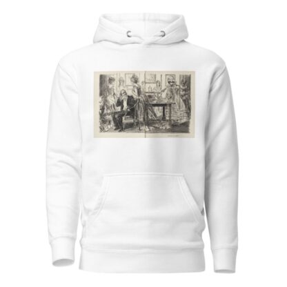 Christmas Eve Visitors by Charles Dana Gibson Hoodie