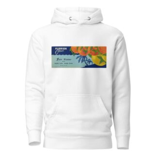 Fair Elaine Brand Florida Citrus Label by Anonymous Hoodie