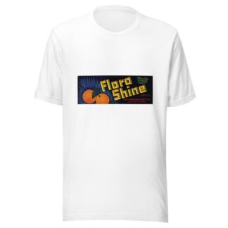Flora Shine Citrus Label by Anonymous T-Shirt