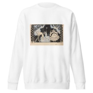 Twee marionetten op een toneel by Mira Sweatshirt