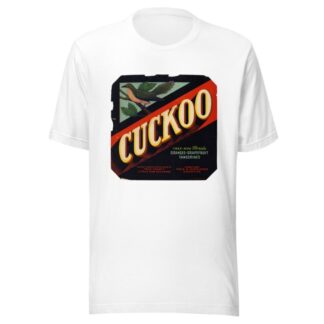 Cuckoo Brand Citrus Label by Anonymous T-Shirt