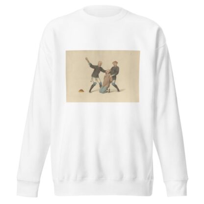 Punishing a boatman by George Henry Mason Sweatshirt