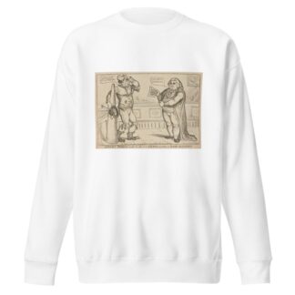Gurnsey pebbles bought & sold or a guinea turn’d to a good account by Richard Newton Sweatshirt