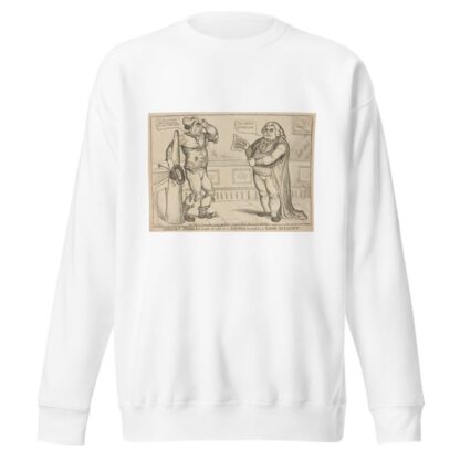 Gurnsey pebbles bought & sold or a guinea turn’d to a good account by Richard Newton Sweatshirt