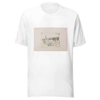 Sleeping Girl in Grain Field by Max Beckmann T-Shirt