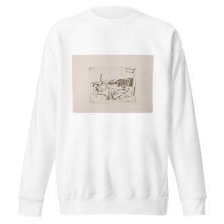 Sleeping Girl in Grain Field by Max Beckmann Sweatshirt