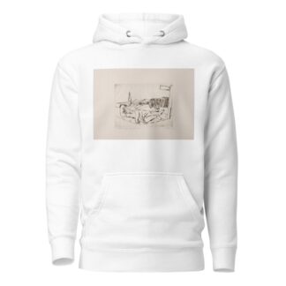 Sleeping Girl in Grain Field by Max Beckmann Hoodie