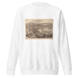 A cavalry attack by Thomas Nast Sweatshirt