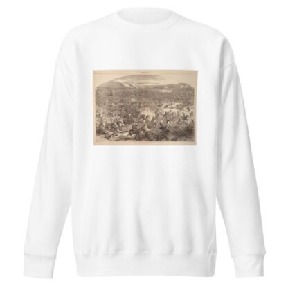 A cavalry attack by Thomas Nast Sweatshirt