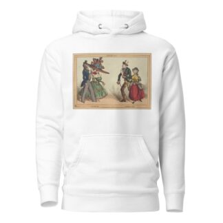 Style – pl. 1. Town. Country. by William Heath Hoodie