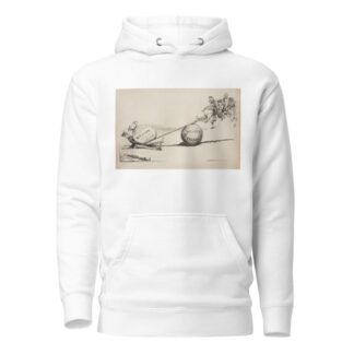 A see-saw with world trade as the fulcrum by William Henry Walker Hoodie