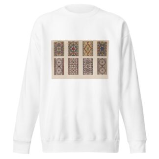 Stained glass walls of Newcastle upon Tyne by Matthew Digby Wyatt Sweatshirt
