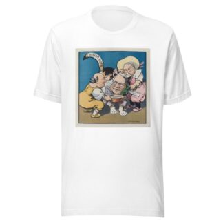 Here, Puss, Puss! by Louis Glackens T-Shirt