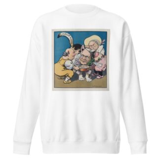 Here, Puss, Puss! by Louis Glackens Sweatshirt