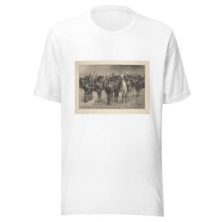 Cavalry in an Arizona Sand-storm by Frederic Remington T-Shirt