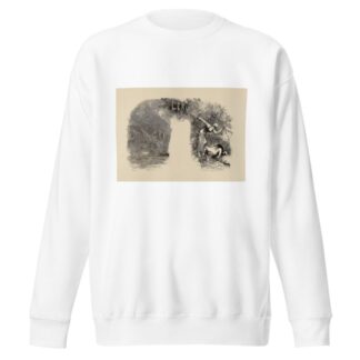 Ce que l’on boit l’eau by Edmond Morin Sweatshirt