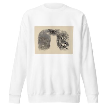 Ce que l’on boit l’eau by Edmond Morin Sweatshirt