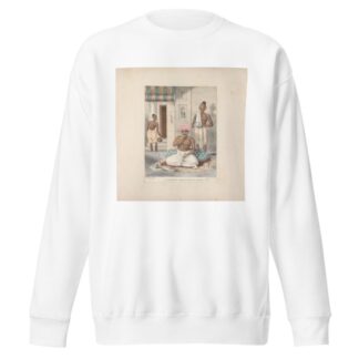Costumes of India Pl.01 by Sir Charles D'Oyly Sweatshirt