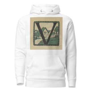 Letters designed and cut on linoleum blocks Pl.22 by Columbia University Teachers College Hoodie