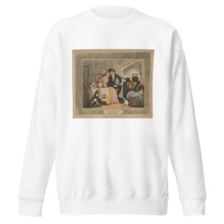 The comforts of matrimony. A good toast by Thomas Rowlandson Sweatshirt