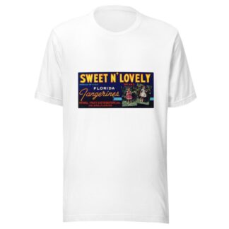 Sweet N’ Lovely Brand Florida Tangerines Label by Anonymous T-Shirt