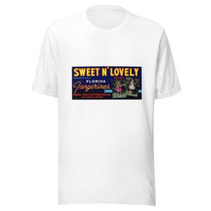 Sweet N’ Lovely Brand Florida Tangerines Label by Anonymous T-Shirt