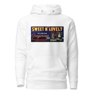 Sweet N’ Lovely Brand Florida Tangerines Label by Anonymous Hoodie