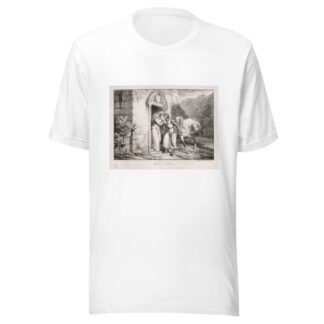 The Farewells by Horace Vernet T-Shirt