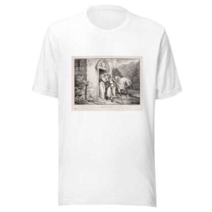 The Farewells by Horace Vernet T-Shirt