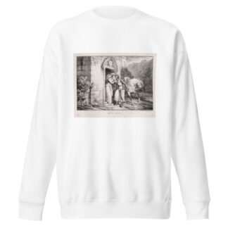 The Farewells by Horace Vernet Sweatshirt