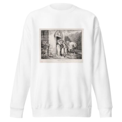 The Farewells by Horace Vernet Sweatshirt