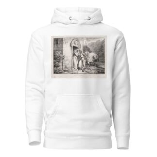 The Farewells by Horace Vernet Hoodie