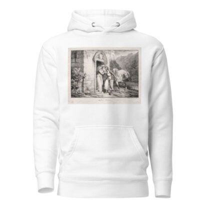 The Farewells by Horace Vernet Hoodie