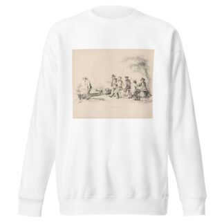 Vissers en drinkende mannen by Alexander Ver Huell Sweatshirt