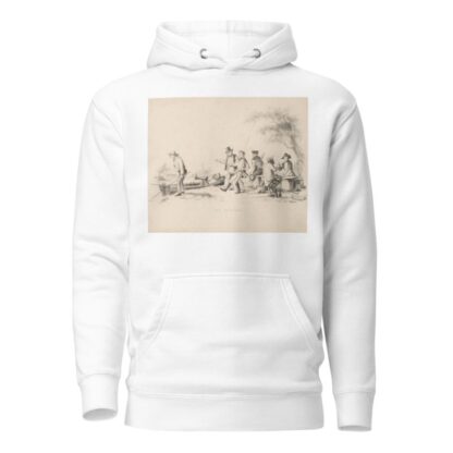Vissers en drinkende mannen by Alexander Ver Huell Hoodie