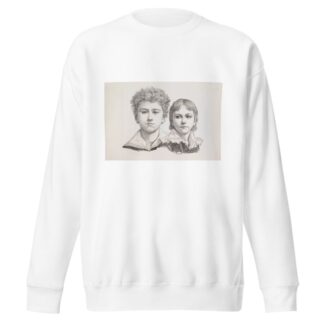 Portrait of the Rabe Children; Hermann, age 14 and Edmond, age 7 by Johann Gottfried Schadow Sweatshirt