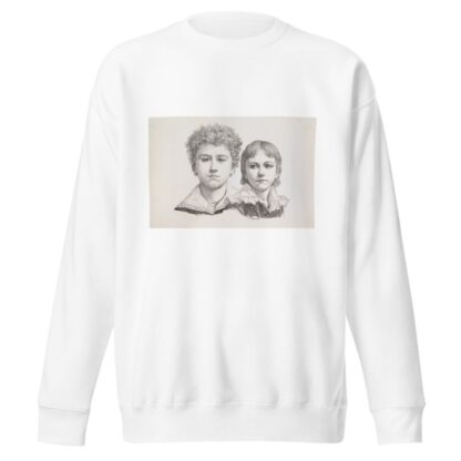 Portrait of the Rabe Children; Hermann, age 14 and Edmond, age 7 by Johann Gottfried Schadow Sweatshirt