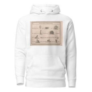 Bag, Mouse, Inn, Bag, Inn, Cat, Saw, Table, Dog, Puss, Ewer by Sherman & Co. Hoodie