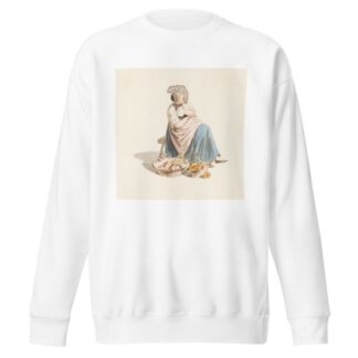 Bäuerin auf dem Markt in Bern by Franz Niklaus König Sweatshirt