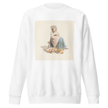 Bäuerin auf dem Markt in Bern by Franz Niklaus König Sweatshirt