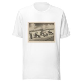 Shoeshining by Hyman William Katz T-Shirt