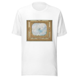 Design for a ceiling decorated with clouds and birds by Jules-Edmond-Charles Lachaise T-Shirt