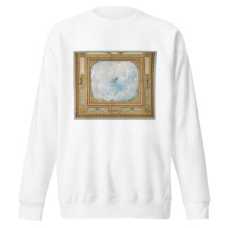 Design for a ceiling decorated with clouds and birds by Jules-Edmond-Charles Lachaise Sweatshirt