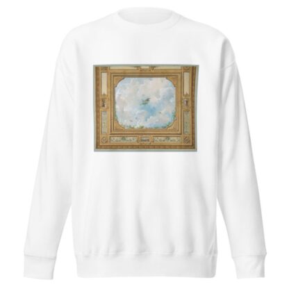 Design for a ceiling decorated with clouds and birds by Jules-Edmond-Charles Lachaise Sweatshirt