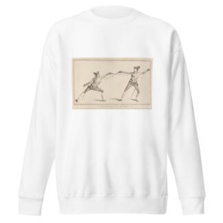 De la Parade Dequinte sur le Coup de Quinte by James Gwin Sweatshirt
