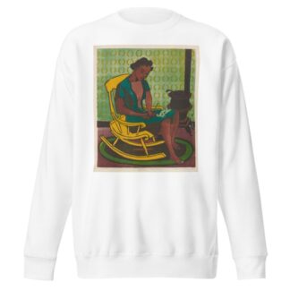 Yellow Rocker by Bernard P. Schardt Sweatshirt