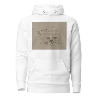 Tekstblad met zwaluwen by Theo van Hoytema Hoodie