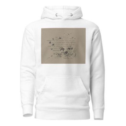 Tekstblad met zwaluwen by Theo van Hoytema Hoodie