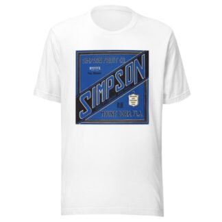Fruit Label for Simpson – Blue by Anonymous T-Shirt
